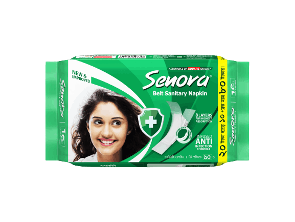 Senora Sanitary Napkin Regular Flow(Belt)