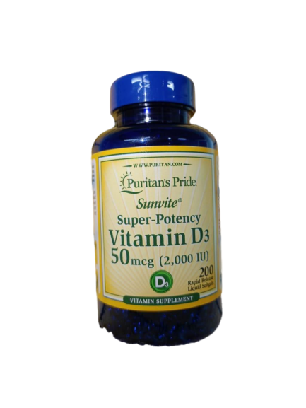 VITAMIN D3 50 MCG (2000IU